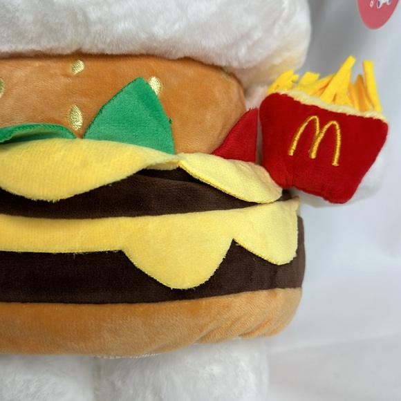 Pochacco in Big Mac Costume & Fries 13" Plush by Sanrio - Picture 6 of 13